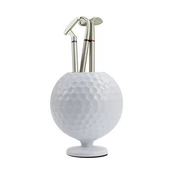 1 комплект против приплъзване база голф топка писалка притежателя декорация голфър писалки голф топка молив притежателя новост мини бащи