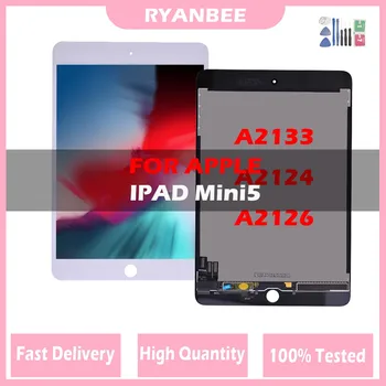 100% тестван оригинал за iPad Mini 5 LCD A2133 A2124 A2126 LCD дисплей сензорен екран дигитайзер сензори панел резервни части