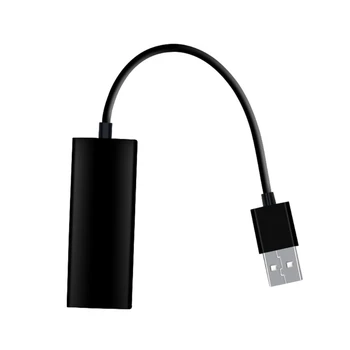 100Mbps USB 2.0 карта към Ethernet Lan адаптер за връзка RJ45 LAN адаптер за превключвател / за Wii / за