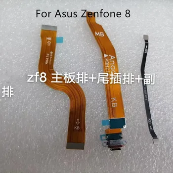 1pcs За Asus Zenfone 8 USB порт за зареждане Dock конектор Flex кабели за Zenfone 8 дънна платка Flex кабел жилища всички заедно