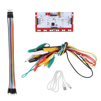 1Set за модул за контролер на главния контролен съвет Makey DIY комплект с USB кабелна скоба за Makey Практични детски подаръци