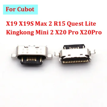 2-10Pcs USB зарядно зарядно устройство за зареждане на док конектор за порт за Cubot X19 X19S Max 2 R15 Quest Lite Kingkong Mini 2 X20 Pro X20Pro