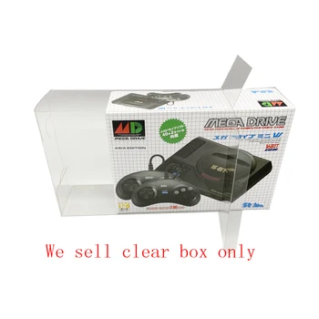2 бр. много Кутия за колекции Кутия за показване Кутия за съхранение за SEGA Genesis за MD Мини японска версия игра протектор кутия