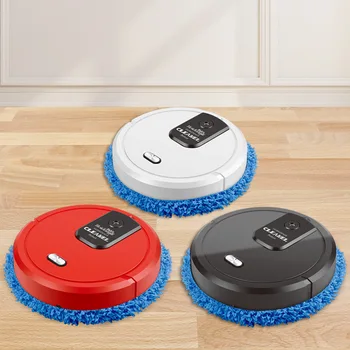 2024 USB Sweeping Robot Прахосмукачка за почистване 3 в 1 Интелигентна безжична плъзгаща почистваща подова настилка за домашен офис чиста