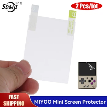 2PCS MIYOO мини екран протектор екран защита филм ясен екран защита анти масло / вода ясно меки PET филми