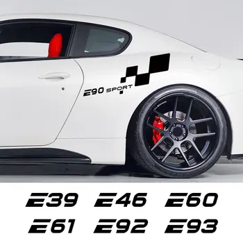 2PCS Стикери за странично тяло на автомобила Аксесоари Външни стикери за BMW E39 E46 E90 E60 E28 E30 E34 E36 E53 E61 E62 E70 E87 E91 E92 E93
