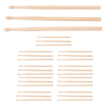 30 бр. HB моливи, оформени като барабанни пръчки, барабанен молив, стационарни консумативи за училище и офис
