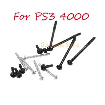 30Sets за PS3 Super Slim 4000 4K пълни комплекти винтове за Playstation 3 PS3 Super Slim CECH-4000 конзолни винтове ремонтни комплекти