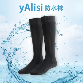 3mm Гмуркане с шнорхел Подводен риболов чорапи Зимни топли унисекс гмуркане сърф ботуши против хлъзгане неопрен носене лек за мъже жени