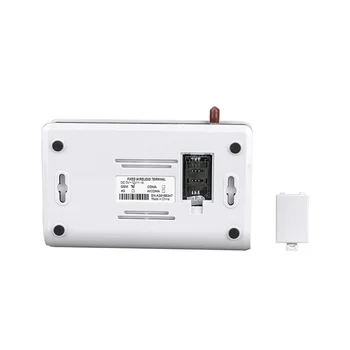 4G безжичен терминал DTMF за настолен стационарен телефон аудио касета клетъчна карта фиксиран телефон с екран (US Plug)
