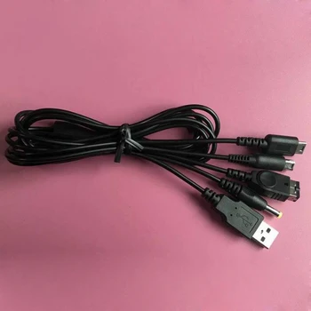 50PCS За PSP2000 PSP3000 NDSL NDSI 3DS SP USB Универсален многофункционален кабел за зареждане 7-в-1