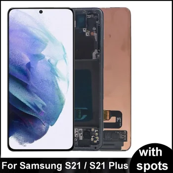 AMOLED за Samsung Galaxy S21 LCD G990 G991 G991B LCD дисплей S21 Plus G996 G9960 G996F сензорен стъклен екран дигитайзер събрание