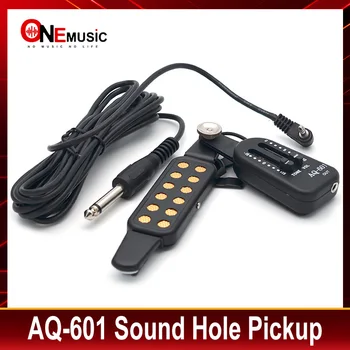 AQ-601 акустична китара EQ пикап тел усилвател високоговорител с контрол на звука и тон копче кутия пикап