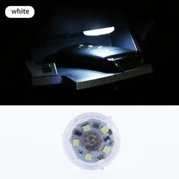 Car Mini Led Touch Switch Light Auto Wireless Ambient Lamp Night Reading Light Car Roof Ceiling Interior Lamp Lighting Accessor