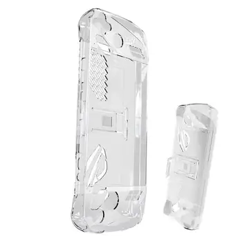 Cover Drop-Proof Защитен капак със скоба Handheld Clear Hard Case Ally Case Game Console Case Drop-Proof