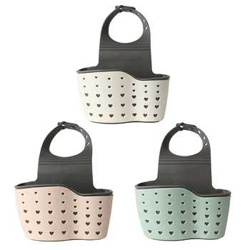 Creative мивка канализация кошница кухненски продукти пластмасови висящи чанта кранче гъба съдомиялна кошница за съхранение