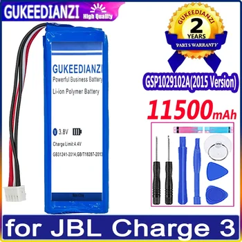 GUKEEDIANZI батерия GSP1029102A (2015 2016 версия) за JBL Charge 3 Charge3 / Charge 3 2016 Версия Батерия на високоговорителя + Track NO
