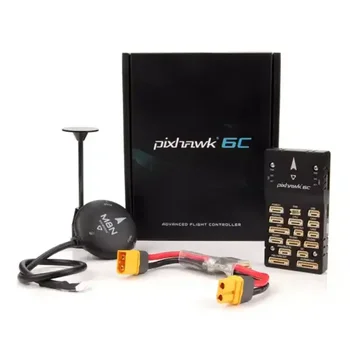 Holybro Pixhawk 6C автопилот H743 Полетен контролер Основа PM02 / PM07 Захранващ модул M8N GPS за RC FPV Dr one