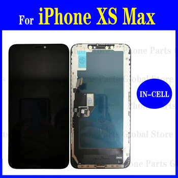 Incell LCD за iPhone Xs Max дисплей екран сензор сензор събрание Няма мъртъв пиксел замяна за iPhone XsMax LCD части