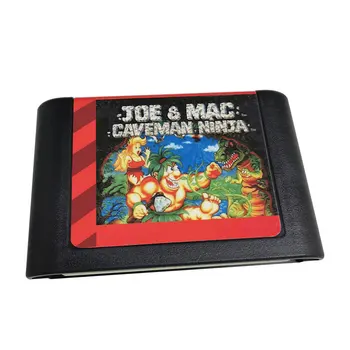 JOE & MAC CAVEMAN NINJA MD Game Card For Mega Drive For Sega Genesis and for original console