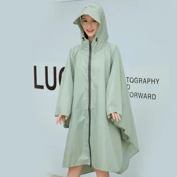 Korea Quality Adult Raincoat Fashion Camping Folding Raincoat EVA Waterproof Cycling Hiking Plaszcz Przeciwdeszczowy Rain Gear