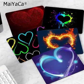 Love Heart Mousepad 25x29cm Small Table Mat Student Mousepad Computer Keyboard Pad Games Pad Desk Mat For PC Gamer Mousemat