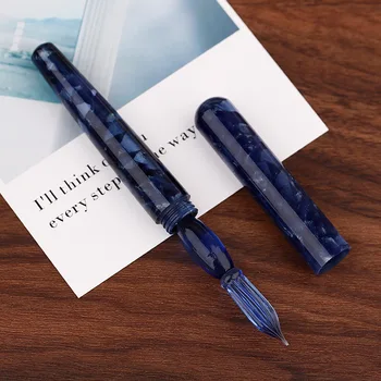 Majohn N10 потапяне писалка цветно стъкло 0.6mm-0.8mm стъкло писец акрилни консумативи за писане офис бизнес училище канцеларски материали
