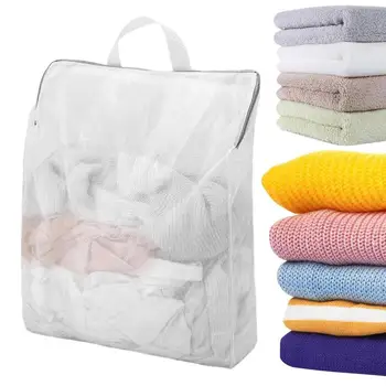 Mesh перални чанти против навиване пчелна пита с цип чанта за измиване за пералня пране мрежа окото измиване чанта бельо измиване