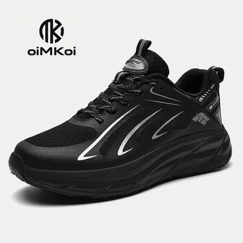OIMKOI Обувки за бягане за мъже Спортни тренировъчни обувки Обувки за ходене на открито за мъже Ежедневни маратонки