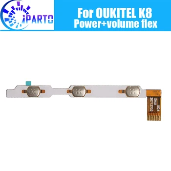OUKITEL K8 Страничен бутон Flex кабел 100% оригинален бутон за захранване + сила на звука Flex кабелни ремонтни части за OUKITEL K8