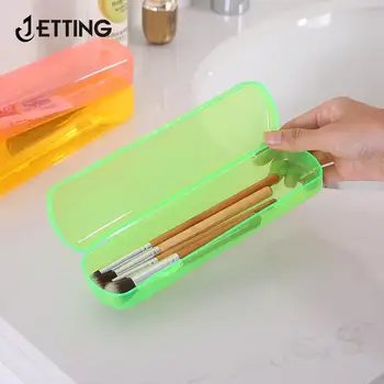 Protable Outdoor Travel Toothbrush паста за зъби Candy Color Storage Container Box Holder