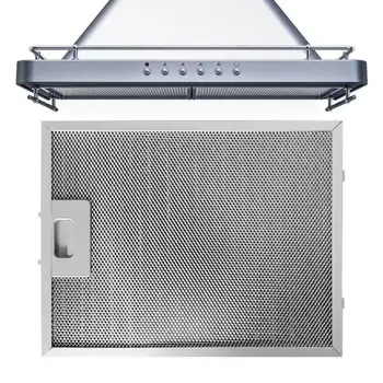 Range Качулка филтри Дълготраен тежкотоварен мрежест филтър за аспиратор Кухненски продукти за пречистване на въздуха за пържене с разбъркване