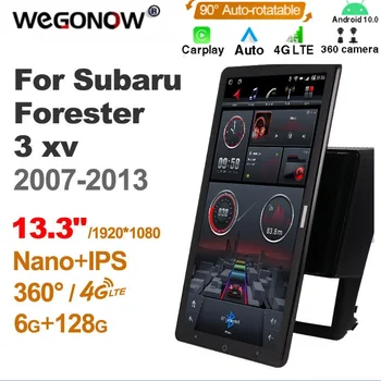 TS10 Android10.0 Ownice Car Radio Auto за Subaru Forester 3 xv 2007-2013 с 13.3'' Без поддръжка на DVD Quick Charge Nano 1920 * 1080
