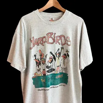 Vintage 90s The Yard Birds Orioles 1993 риза 100% памук S до 5XL TT7031 дълъг ръкав