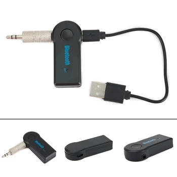 Wireless Car BT съвместим адаптер 3.5mm аудио стерео музика свободни ръце слушалки приемник свободни ръце автомобили -Kit