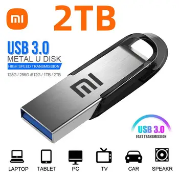 Xiaomi USB флаш устройство 1TB 2TB USB3.0 памет стик метален Pendrive 512GB 256GB 128GB флаш устройство високоскоростни USB устройства USB стик