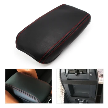 Автомобилен интериор микрофибърна кожа защита подложка център контрол подлакътник кутия капак тапицерия за Hyundai ix25 2015 2016 2017 2018