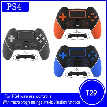 Безжичен геймпад за PS4 контролер Bluetooth вибрационен джойстик за PS4 подложка за игрова конзола за PS4 тънък PS4 PRO 6 шестосен макрос