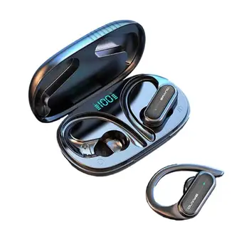 водоустойчив за Iphone Tws висящи слушалки за уши дълъг живот на батерията 5.3 Спортни слушалки Hifi звук