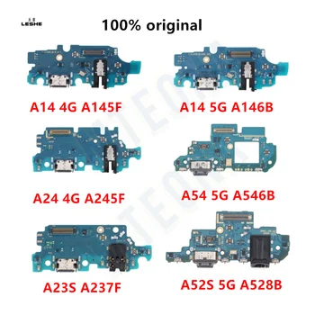 За Samsung A14 A145F A146B A24 A245F A54 A546B A23s A52s 4G 5G USB зарядно порт жак док конектор за зареждане съвет Flex кабел