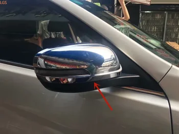 За Venucia T70 2018-2020 Висококачествен ABS хромиран капак за декорация на огледалото за обратно виждане против триене защита на автомобила B