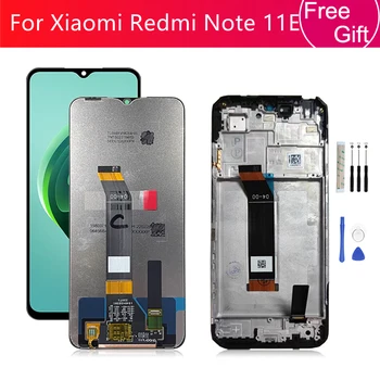  За Xiaomi Redmi Забележка 11E LCD дисплей сензорен екран дигитайзер панел за Redmi Note 11e LCD подмяна ремонт част
