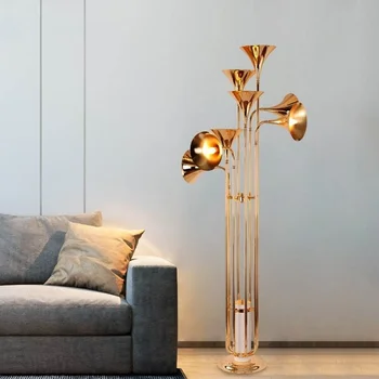 италиански Botti Всекидневна вила диван лампа Nordic Light луксозна персонализирана творческа хотел рог осветление