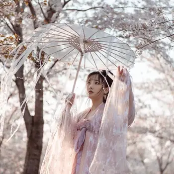 копринена кърпа дантела чадър жени костюм фотография подпори пискюлен чадър прежда китайски класически маслена хартия чадър чадър