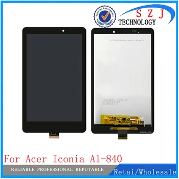 нов 8'' инча за Acer Iconia Tab 8 A1-840 пълен LCD дисплей + панел сензорен екран дигитайзер стъкло замяна безплатна доставка