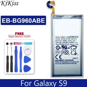 Нова батерия EB-BG960ABE EBBG960ABE за Samsung GALAXY S9 G9600 G960F SM-G960 Сменете батерията на телефона 3000mAh