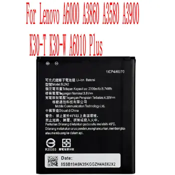 Нова висококачествена батерия BL242 за Lenovo A6000 A3860 A3580 A3900 K30-T K30-W A6010 Plus мобилен телефон