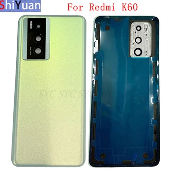 Оригинален калъф за задната врата на батерията за Xiaomi Redmi K60 заден капак с резервни части за лого