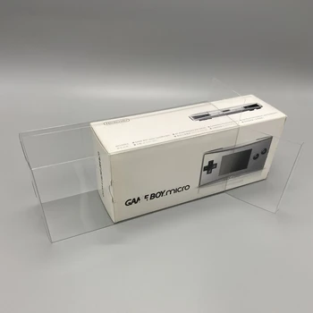 Прозрачен протектор за кутия за Nintendo Game Boy MICRO / GBM Събиране на кутии TEP игра за съхранение Shell Clear Display Case