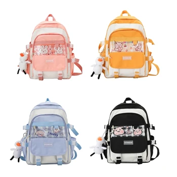 Раница японски аниме Harajuku училище чанта за жени тийнейджъри раница студент Daypack